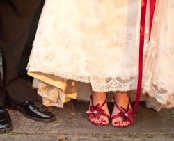 Red and white wedding ideas
