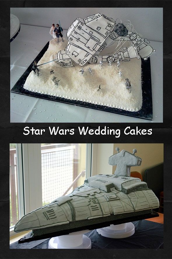 Star Wars Wedding Cakes